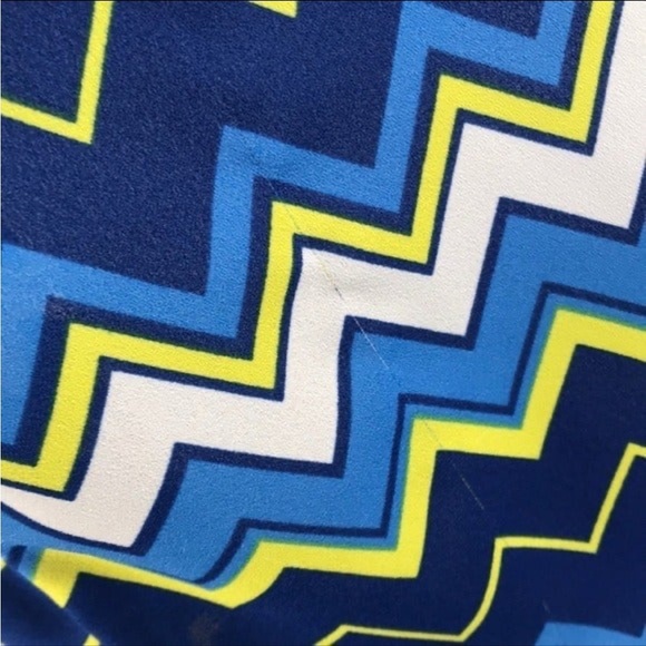 Wishful Park Multicolor V-Neck Blouse Size S - Picture 6 of 7